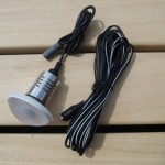 2 x SAU2  LED  ROUND Glow  light for saunas and steam rooms with leads splitter & driver: Removals Supplies Scotland